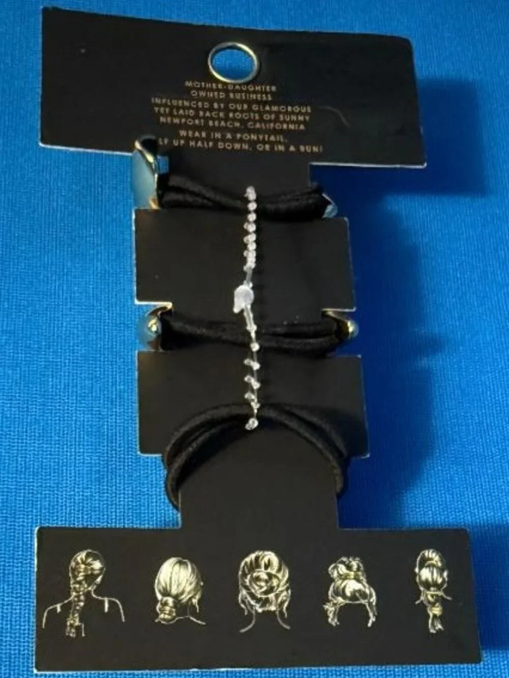 KNOTTY 3 PACK GORGEOUS HAIR / PONYTAIL / PONY CUFF CHARMS / DECORATIVE HAIR TIES